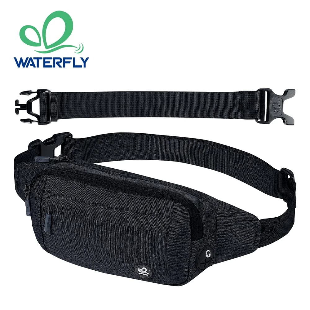 WATERFLY Marsupio a tracolla borsa a tracolla tasca sportiva per jogging escursionismo escursionista donna uomo