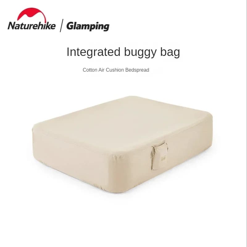 Naturehike-Materasso da esterno in cotone con coprimaterasso spesso, morbido e traspirante, lenzuolo antipolvere, cuscino d'aria, copriletto