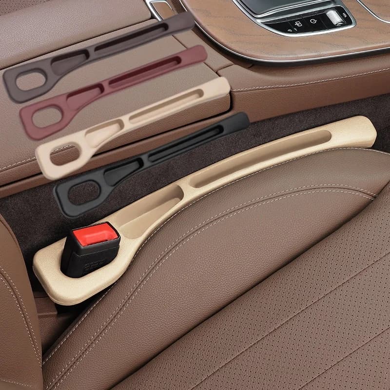 2 Parts of Auto Seat Slots Closure Strips, Car Seat Holder Box, Car Seat Decorative Items, Car Interior Decorative Items