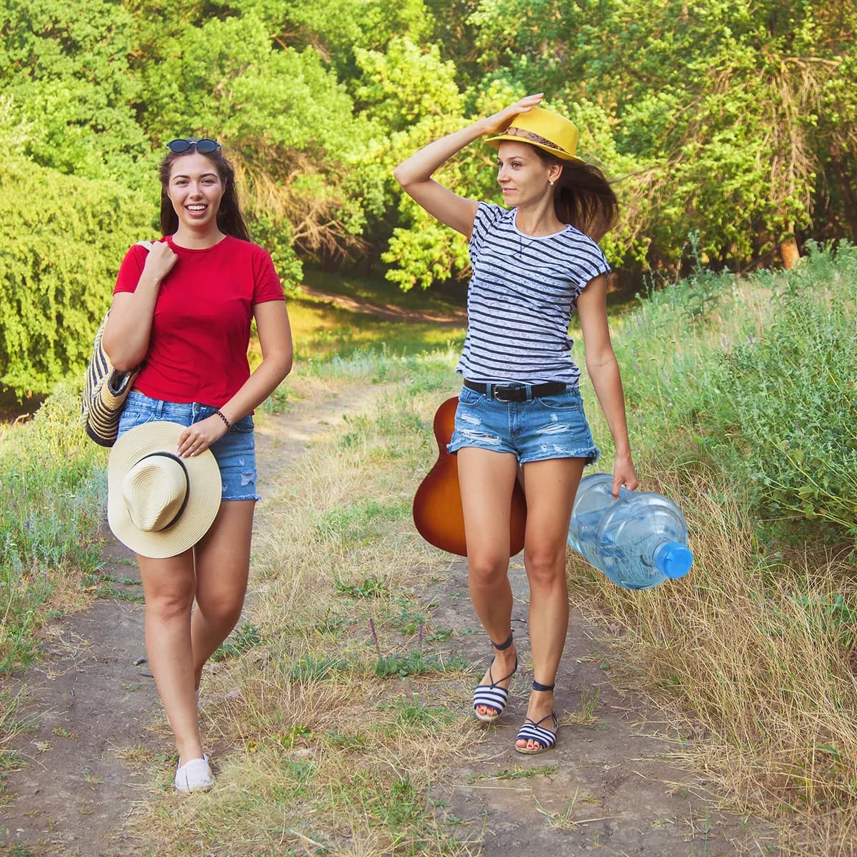 Contenitore per Acqua Pura da 5L, Bottiglia Portatile Riutilizzabile per Acqua Minerale, per Campeggio e Auto, Barile Rinforzato per Alimenti