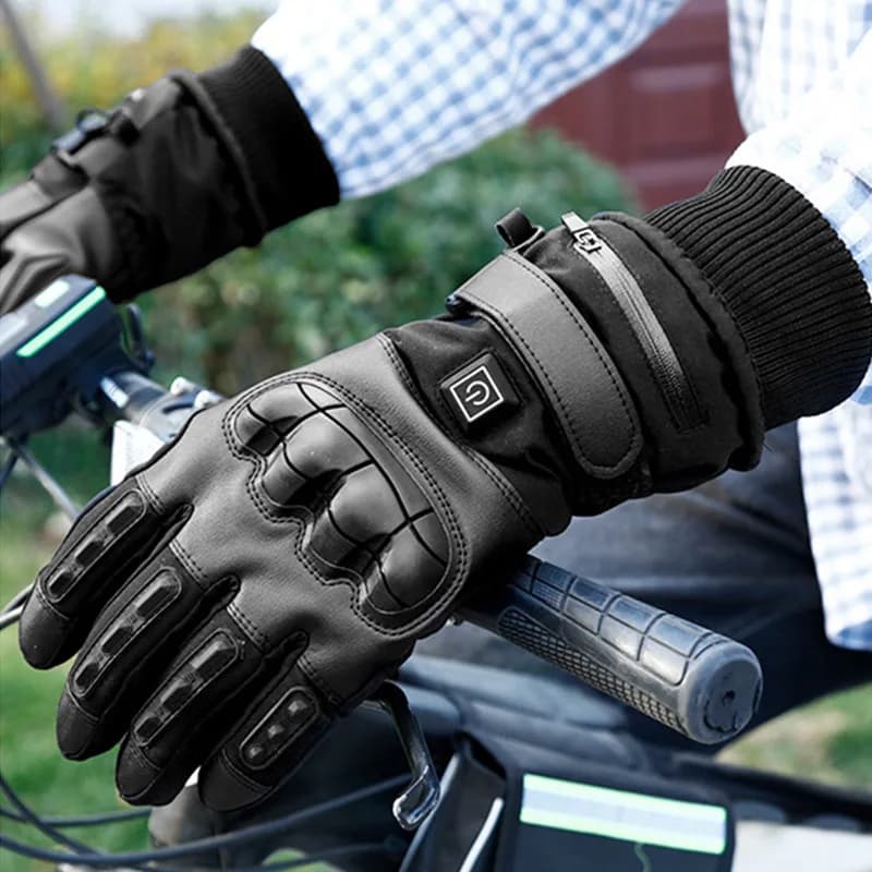 Nuovi Guanti Riscaldati Invernali per Motociclisti, Uomini e Donne, Touchscreen, Ricaricabili, Autoriscaldanti, per Sci ed Escursionismo
