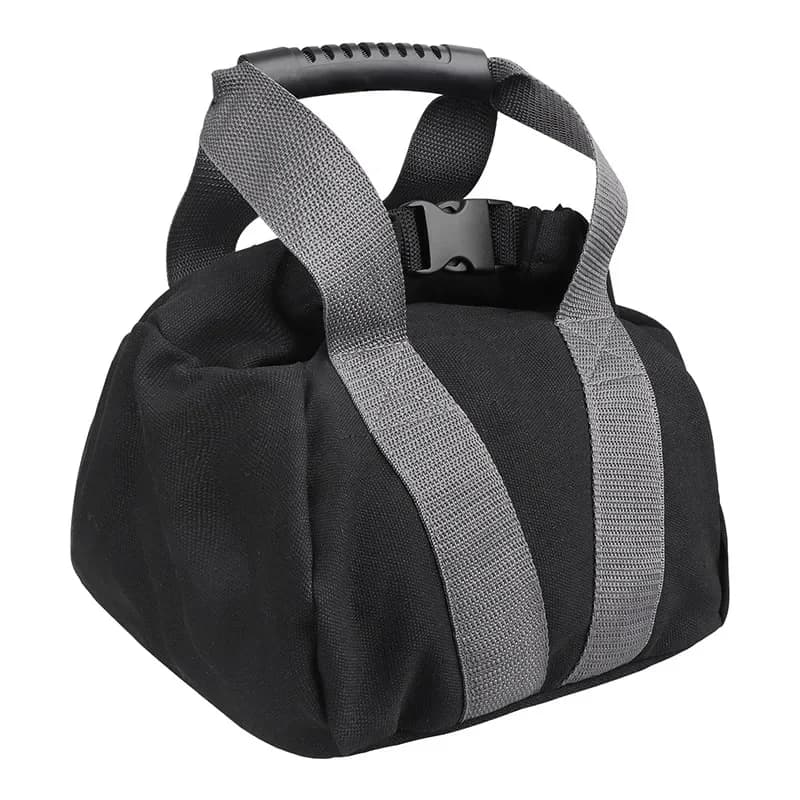 Adjustable Soft Canvas Kettlebell Weightlifting Sandbag Heavy Duty Fillable Dumbbell For Home Fitness Training Equipment Set
