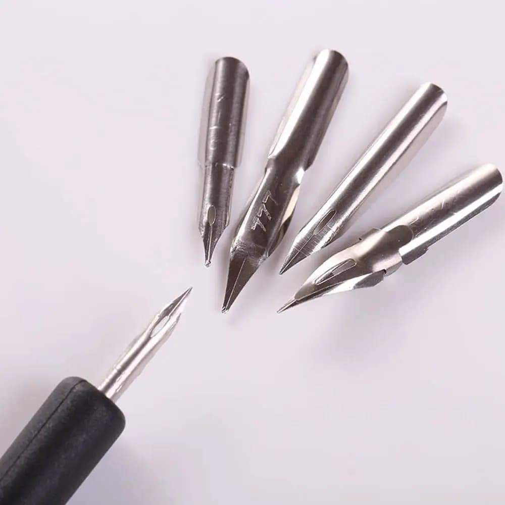Stationery Drawing Eraser Tip Painting Tools Calligraphy Manga Pen Set