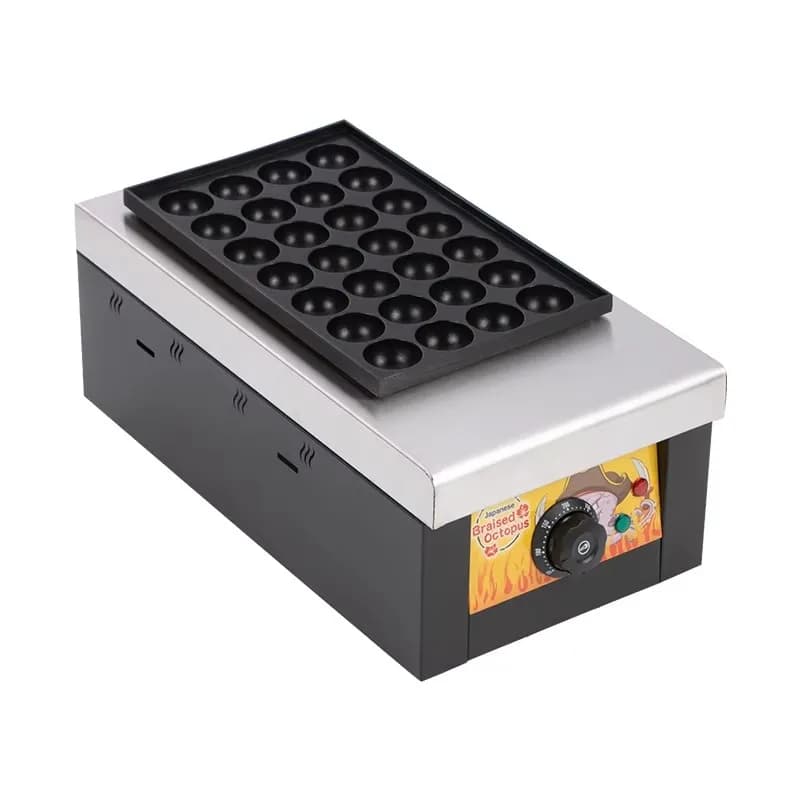 Macchina per polpette elettrica commerciale 220V nuova tavola singola e doppia attrezzatura per snack pesce in lamiera di ferro in alluminio