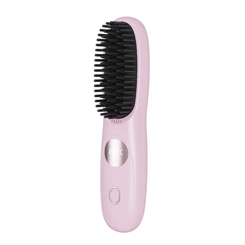 New comb to smooth USB wireless hair with LCD display Electric brushes for negative ion portable hair plate