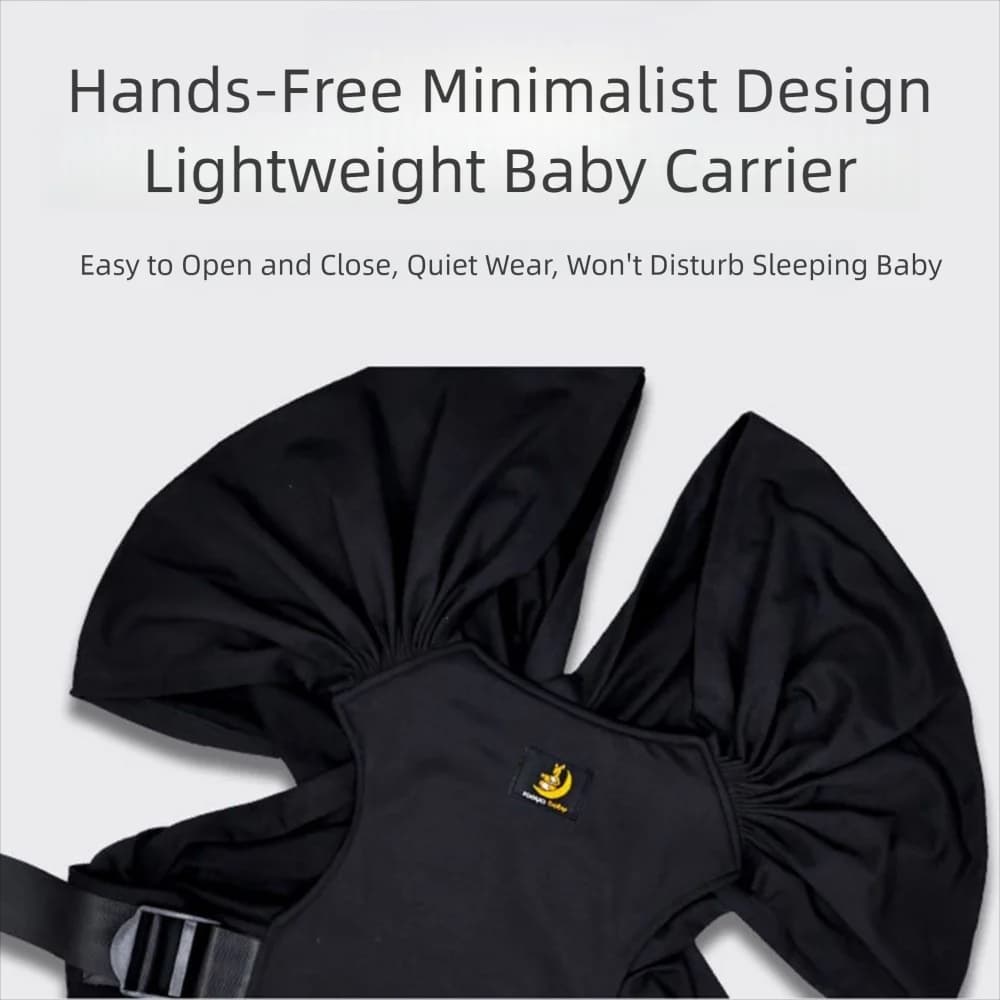 Soft Korea Style Baby Wrap Carrier Breathable Lightweight Newborn Sling Comfortable Hands Free Infant Carrier Belt Going Out