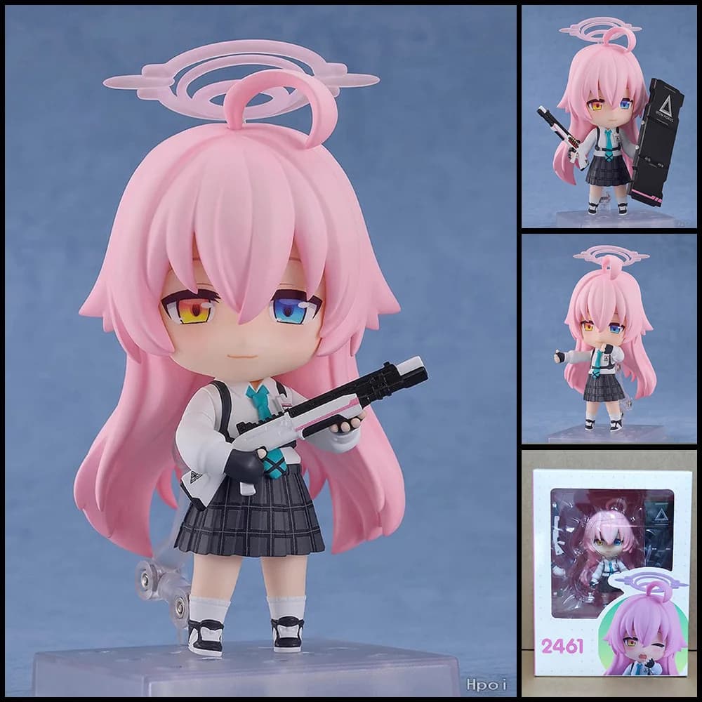 Gsc 2461 Hoshino Takanashi Blue Archive Action Figure Articolata con Base Bonus, Modellino da Collezione Anime per Decorazione Scrivania