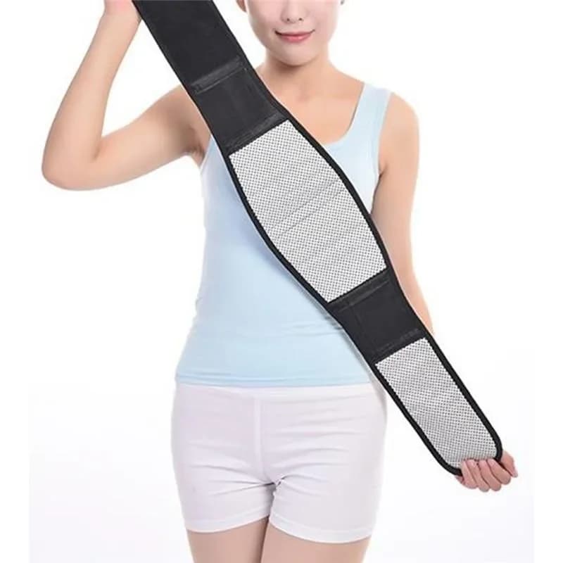 Back brace for men and women - Support belt for lower back lumbar waist breathable