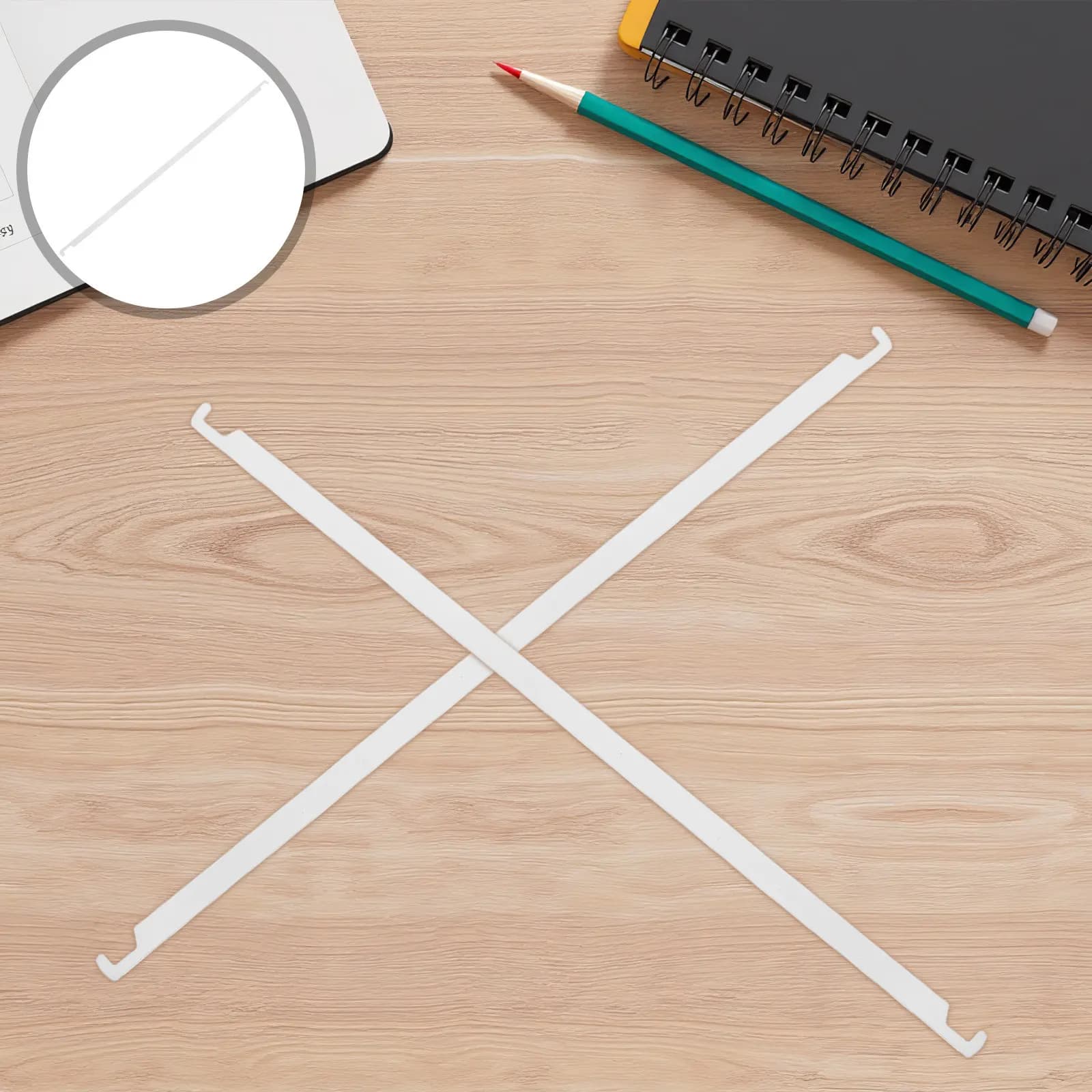 10 Pezzi Barre Metalliche per Appendere Documenti, Organizzatori per Archiviazione Resistenti, Barre Salvaspazio per Cartelle, Supporti in Metallo per Scrivania