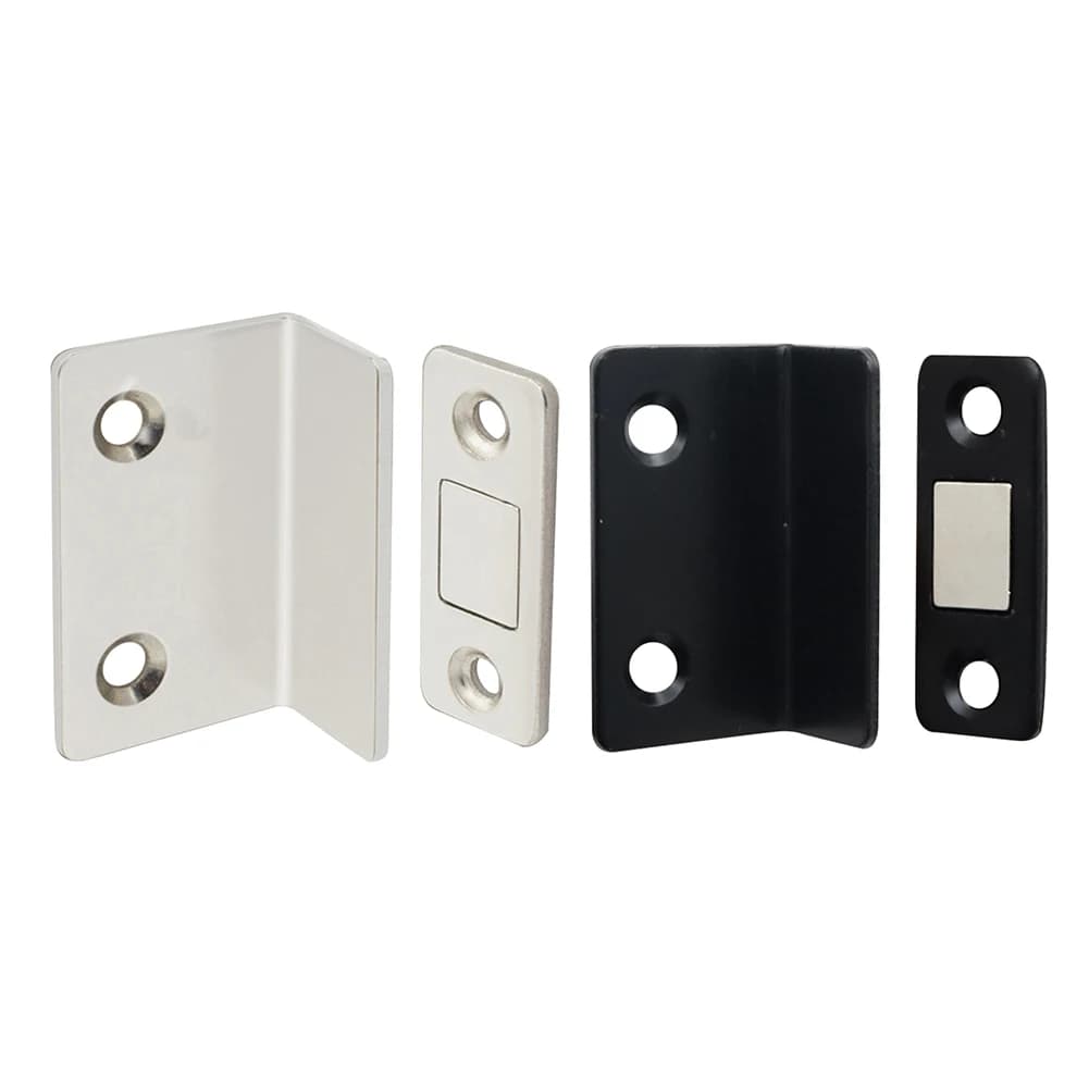 Punch Free Door Stopper Strong Magnetic L-shaped Sliding Door Stop Invisible Anti Collision for Home Improvement
