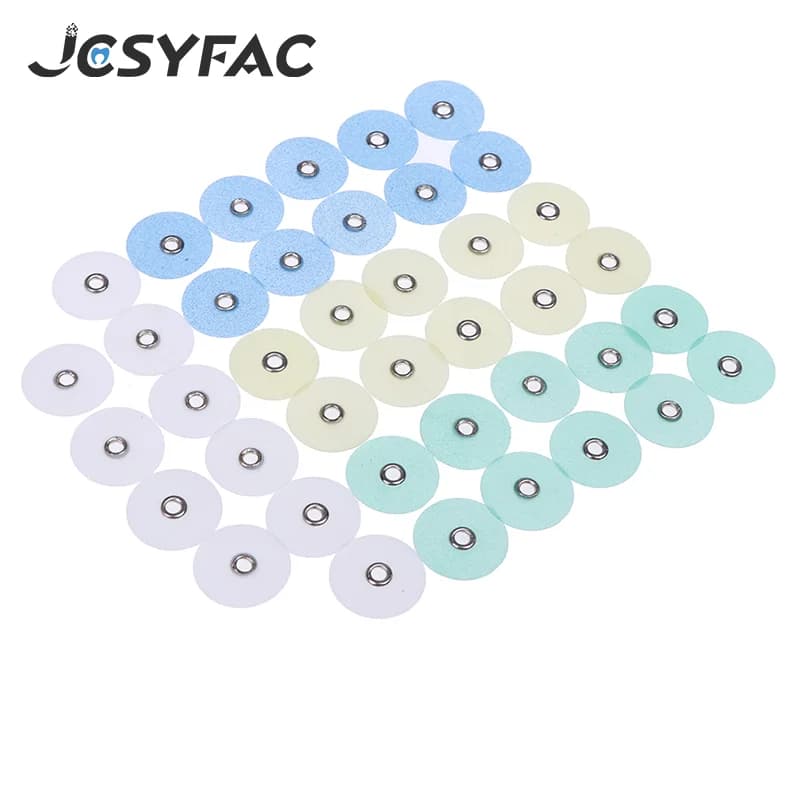 10/40PCS Dental polishing discs Soflex Spindle Soflex Flexi Disco RA Gambo Denti whitening Material Dentizing Tools