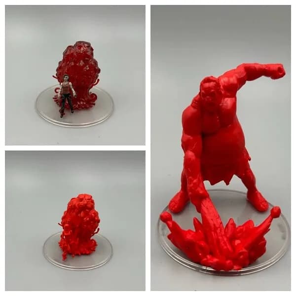 Dungeons & Dragons: Trials of Tempus - Miniatura rara e di grandi dimensioni di D&D