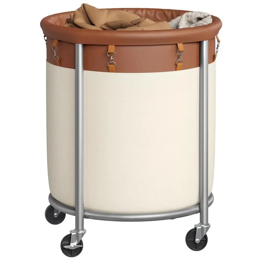 Basket for Bucato from 190 L (50.2 Gallons) with Wheels, Rolling Wall Cart Removable, 2 L