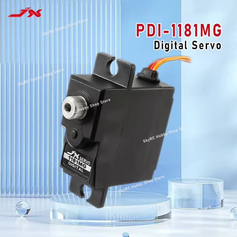 Servo digitale JX PDI-1181MG 18g 3,5KG per WLtoys 144001 WPL RC Auto B1/16 B24 C14 C24 Elicottero Aereo