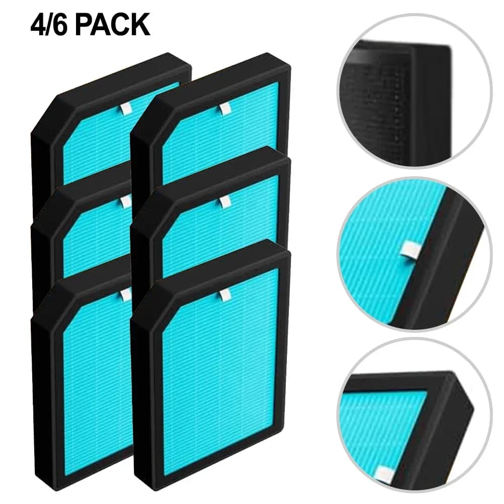 4/6pcs H13 Vero HEPA Filtri di Ricambio Per Aircillin AP1501 Filtri Purificatore D'aria Accessori Per Elettrodomestici