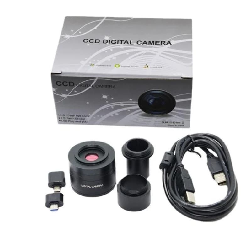 Agnicy Telescopio Astronomico Microscopio 2 Milioni di Pixel Oculare Elettronico Fotocamera Conntata Computer Tablet Fotografia