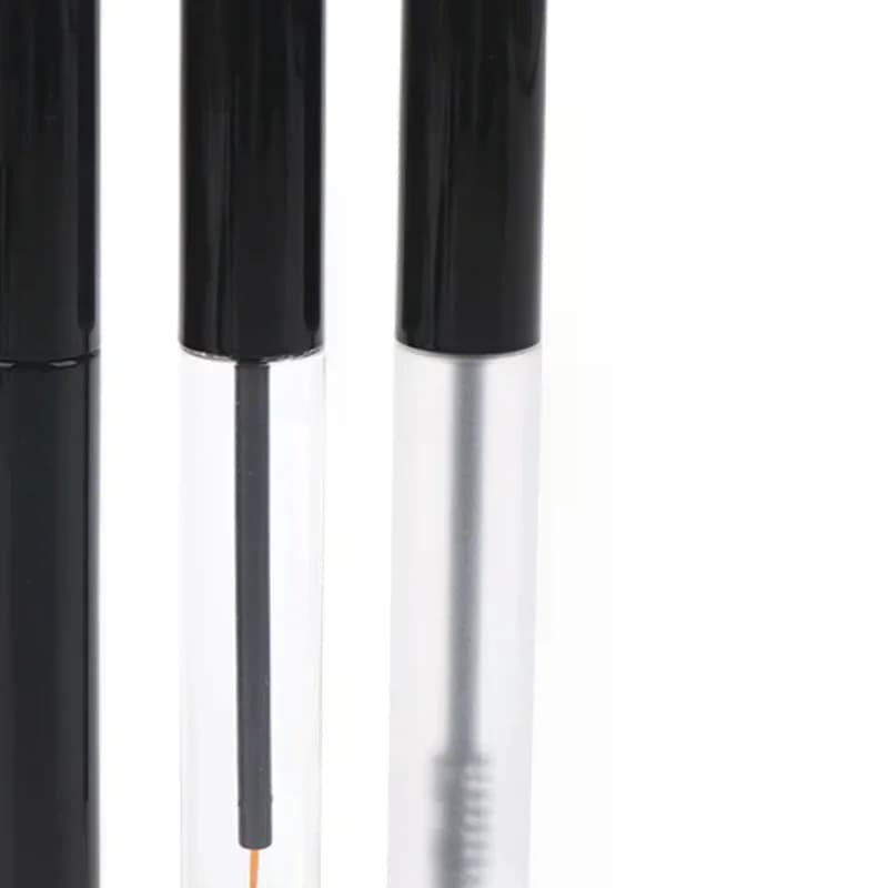 NUOVO Tubetto Vuoto per Mascara da 12ml con Scovolino, Flacone per Liquido Crescita Ciglia, Contenitore per Crema Ciglia con Pennello Eyeliner