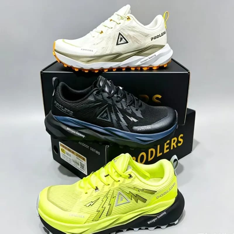 New Luxury Comfortable Wide Last All Terrain Off-road Sport Shoe Top Quality Walking Jogging Shoe Unisex Breath Running Shoe