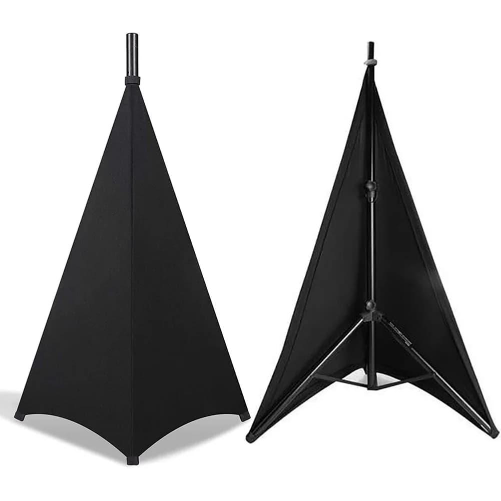 Dj Light Speaker Stand Cover Universal Tripod Stand Cover Height Flexible Stretchable Floor Equipment Tool Blind Accessories