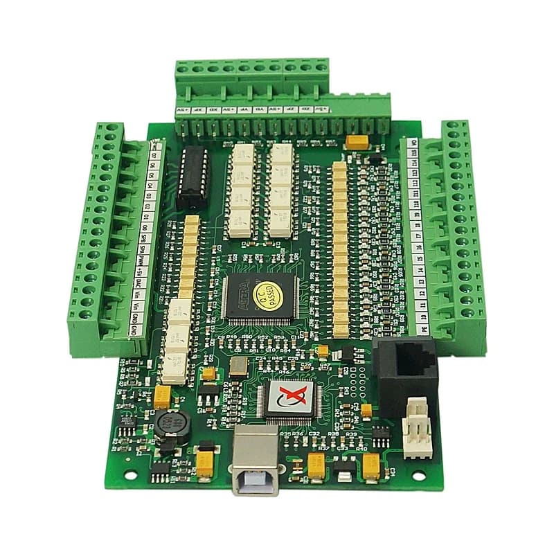 CNC Motion Card USB CNC Mach3 3/4 Axis MACH3 Controller Breakout Board Driver Engraving Machine Milling E-CUT Control Card