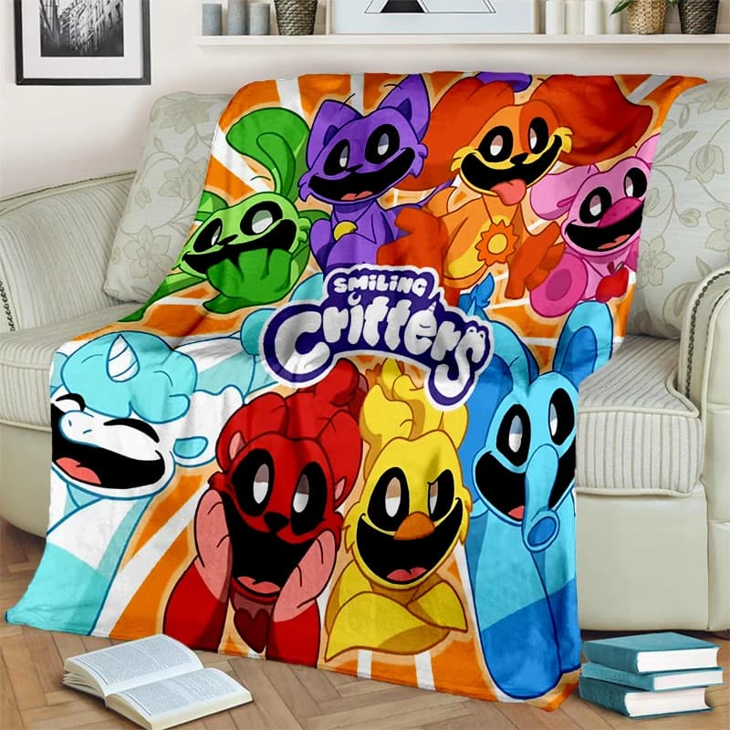 29 Stile Nuovo Carino S-Smiling C-Critters Catnap Craftycorn Coperta del fumetto, Morbida coperta per la casa Camera da letto Divano letto Bambini