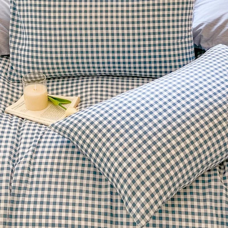 2 pezzi di federa per cartoni animati in stile Ins 48 * 74 cm biancheria da letto per la casa 1 paio per le stagioni estive e autunnali fodera per cuscino con stampa semplice
