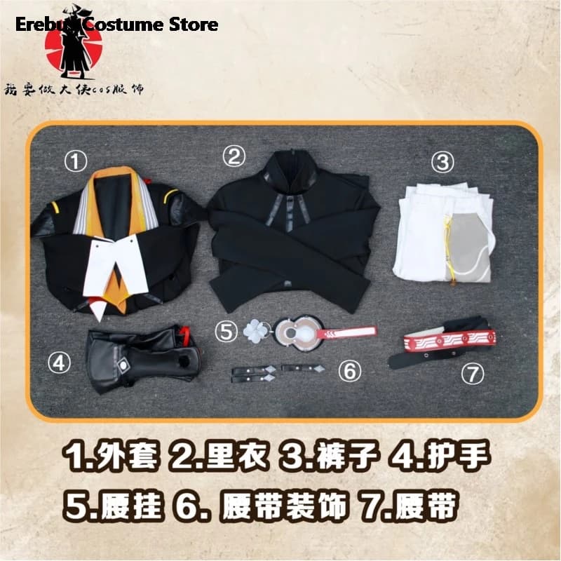 Adulti ‌ ‌ ‌ ‌ ‌ ‌ ‌ Costumi Cosplay Zenless Zone Zero Ye Shiyuan, Abiti per Cosplay di Personaggi Anime, Outfit Lolita per Feste a Tema Anime