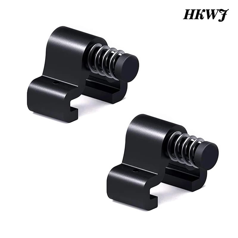Fermaporta scorrevole per fienile per 40mm di larghezza tappo per porta regolabile a binario piatto s accessori Hardware per binario di ricambio