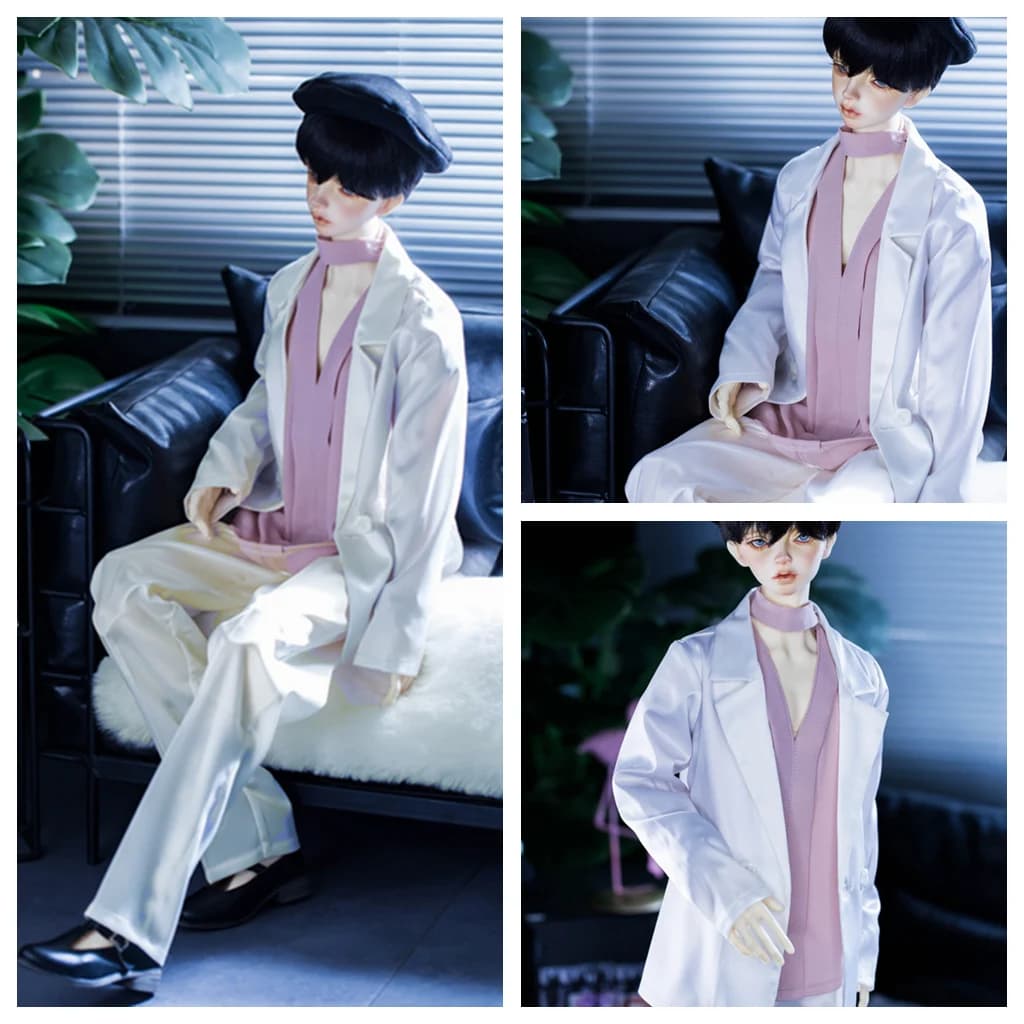 1/4 1/3 Scale BJD Clothes Suit Coat + Trousers Outfit For BJD/SD MSD SD13 Girl POPO68 SSDF ID75 Uncle Doll Accessories C2181