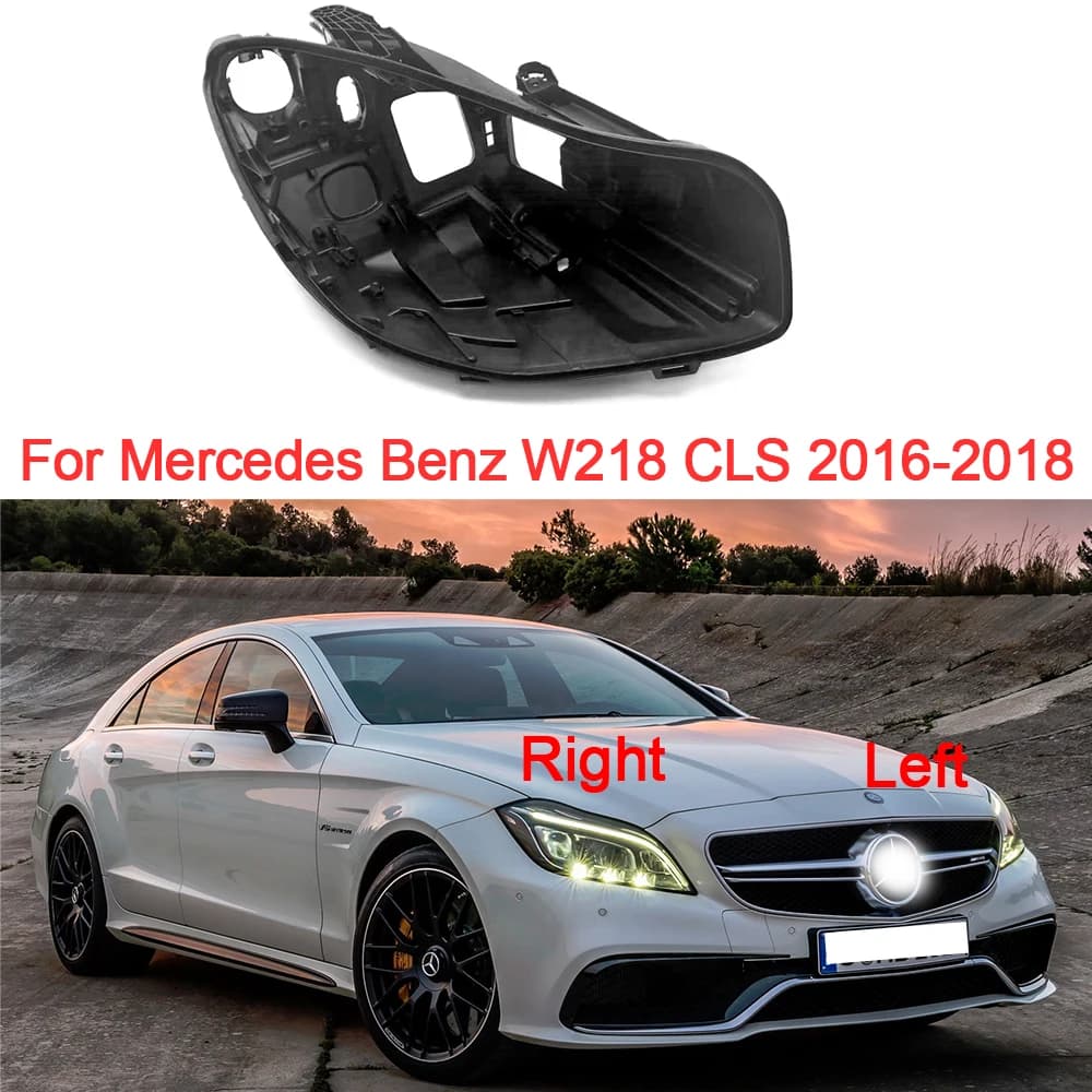 Faro casa per Mercedes Benz W218 CLS 2016-2018 Base faro posteriore sostituzione alloggiamento posteriore inferiore accessori auto