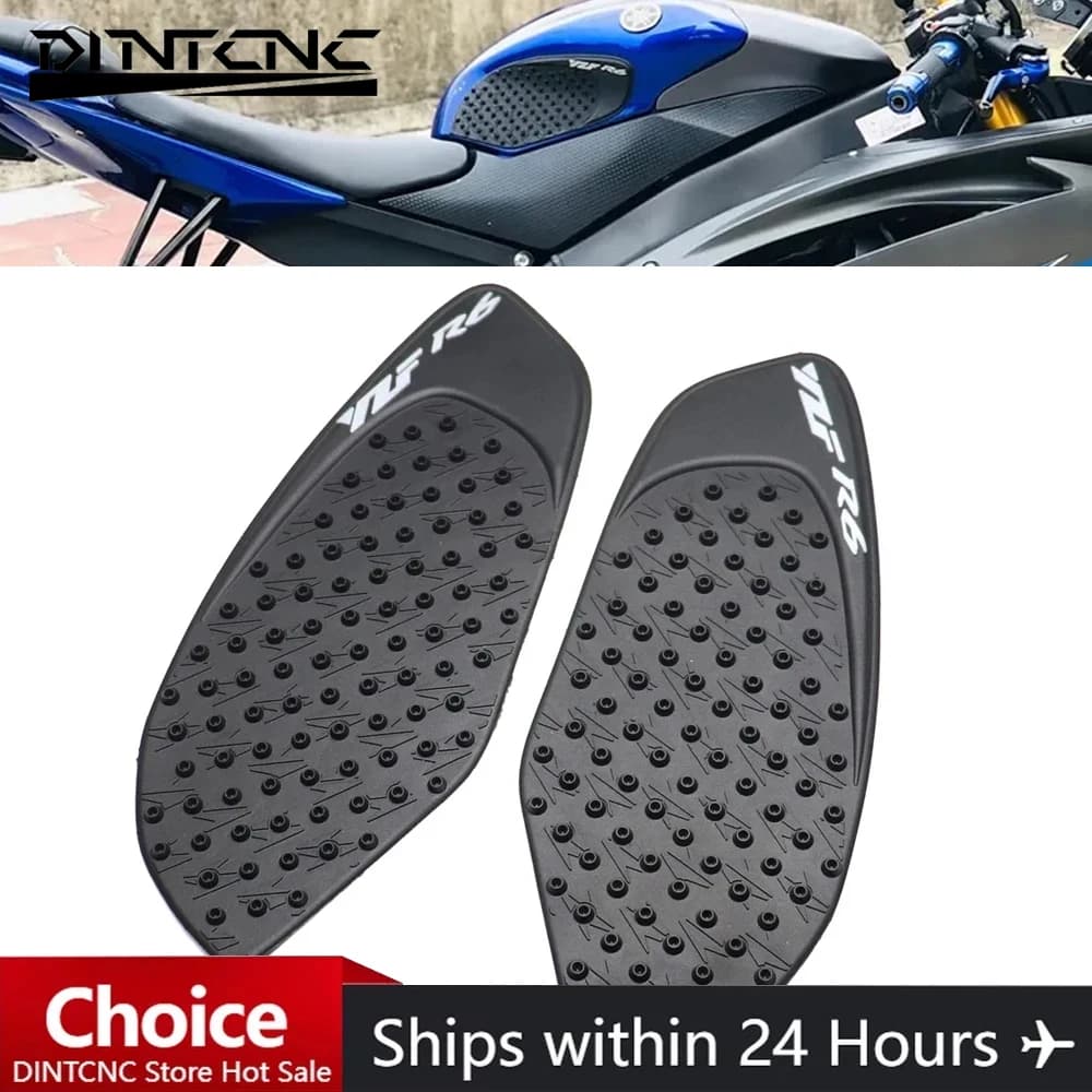 Tank Traction Pad for YAMAHA YZF R6 2006-2020 Accessories Moto Gas Ginocchio Grip Protector Anti Slip Wall decal Carburet R6 YZF-R6