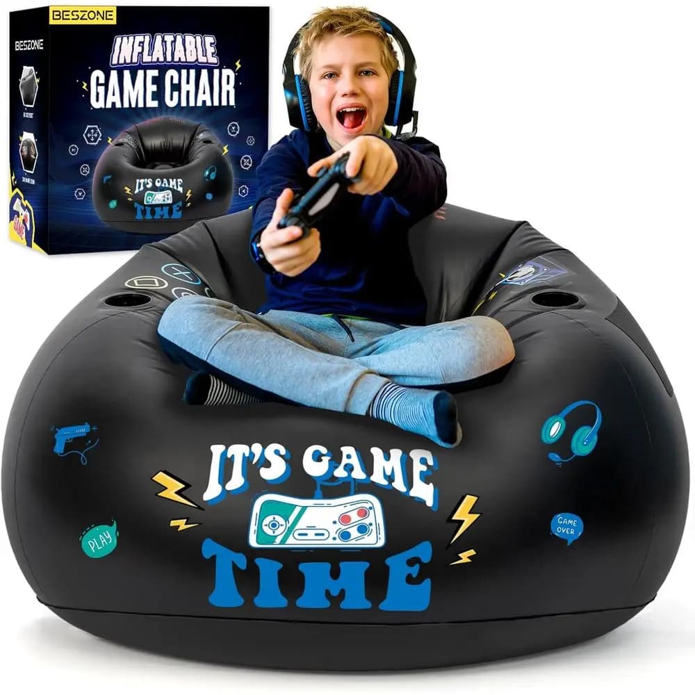 Poltrona Gaming per Bambini, Poltrona Sacco per Ragazzi, Divano Gaming per Ragazzi, Divano Gonfiabile Decorativo per Ragazzi