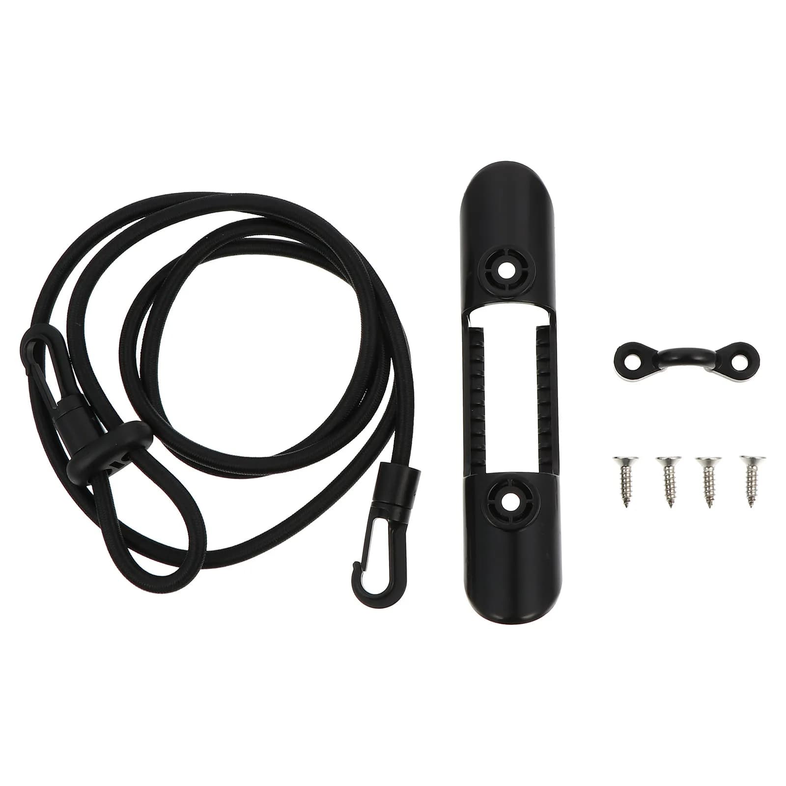 Set di 1 Corda Antiscivolo e Clip per Pagaia, Set di Accessori per Kayak Resistenti per Uso Esterno, Compatibile con la Maggior Parte dei Kayak e Barche