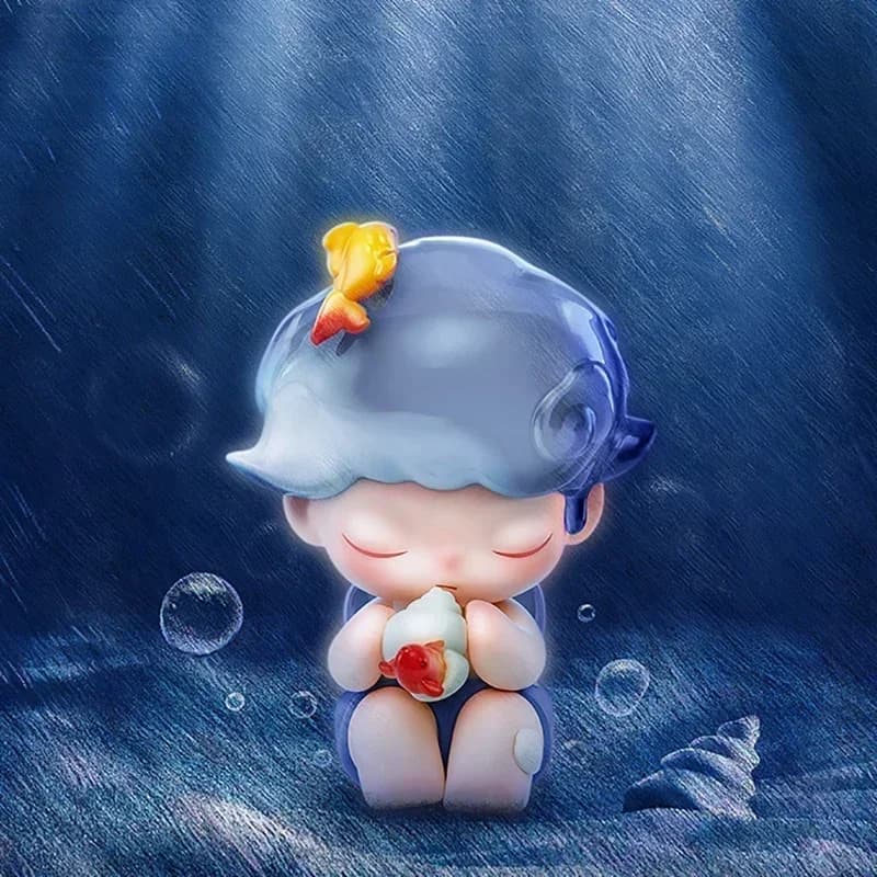 POP MART Dimoo by Your Side Series - Kawaii Anime Blind Box Action Figure - Surprise Mystery Doll Toy for Girls