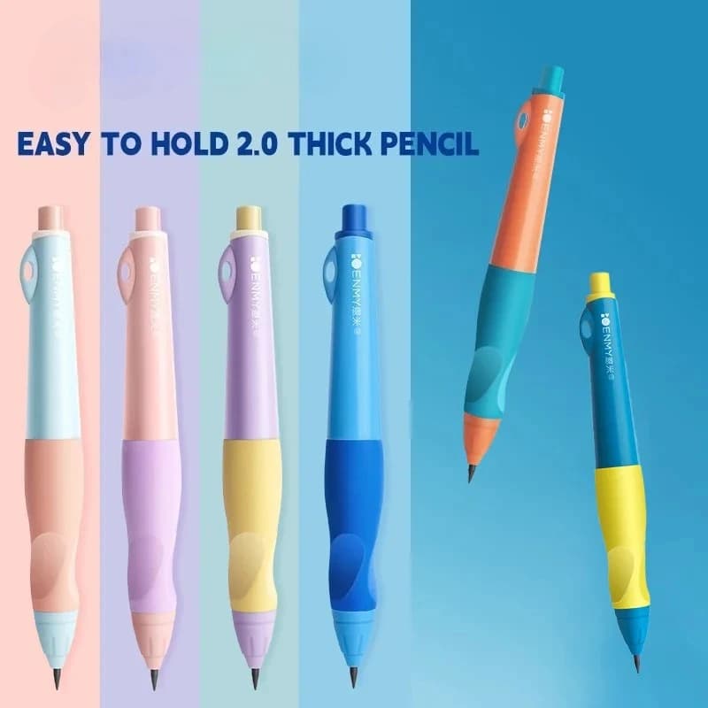 Automatic Pencil 2.0mm for Primary School Students Children's Writing Tool suit for Beginners School Office Stationery Supplies