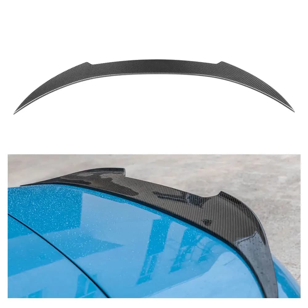 For BMW 8 Series G15 840i 840d 850i F92 M8 2018-2026 Carbon V Style Rear Trunk Spoiler Tail Wing Boot Lip Ducktail Duckbill
