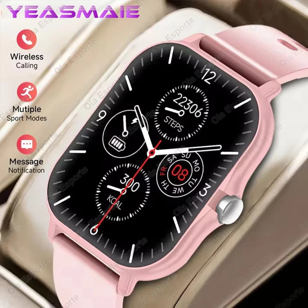 2025 Smart Watch donna e uomo 2.01 "schermo regalo per bambini orologi sportivi fitness chiamata Bluetooth orologio da polso digitale Smartwatch Android