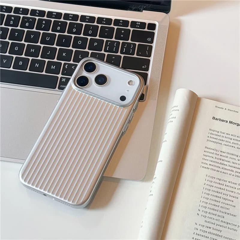 Modello di strisce 3D elettrolitico per custodia magnetica Magsafe per IPhone 17 17Pro 16 15 16Pro Max Cover rigida per PC opaca antiurto