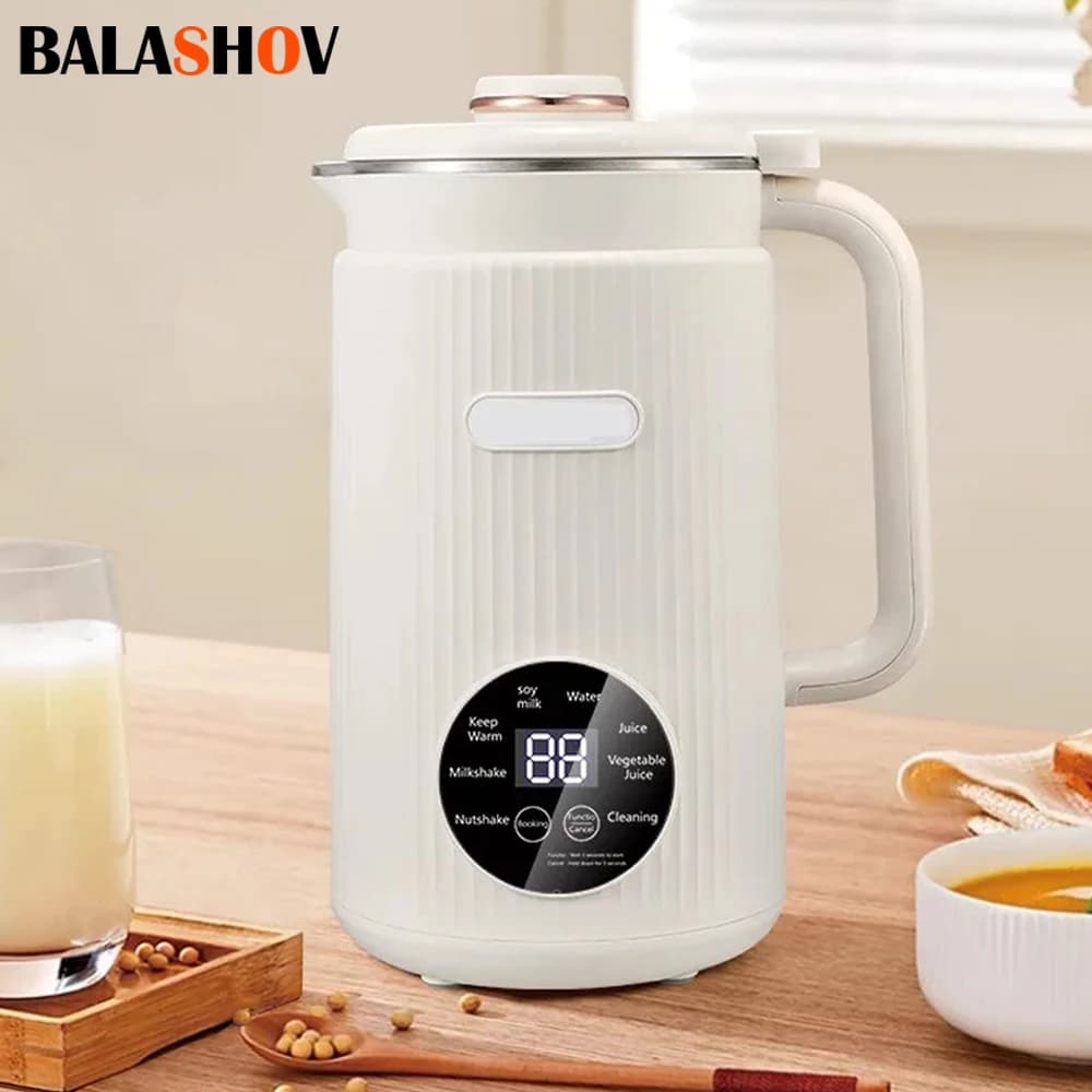 1200ML Electric Soy Milk Machine Intelligent Soybean Blender for Foods Without Soybean Milk Maker EU/US Rice Tea making machine