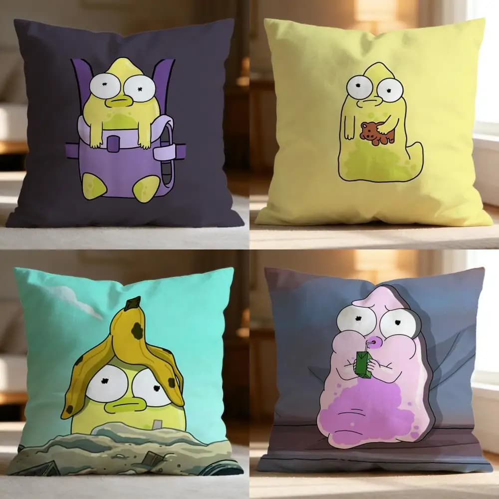 Popolare Federa Decorativa S-SSolar Opposites, Morbida e Lavabile, Multiuso per Divano, Letto, Viaggio e Ufficio