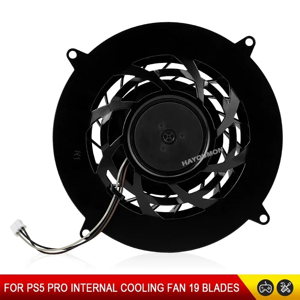 Ventola di Raffreddamento Interna di Ricambio per PS5 PRO CFI-70XX CFI-7000 CFI-7021, 19 Pale, Accessori per Raffreddamento CPU
