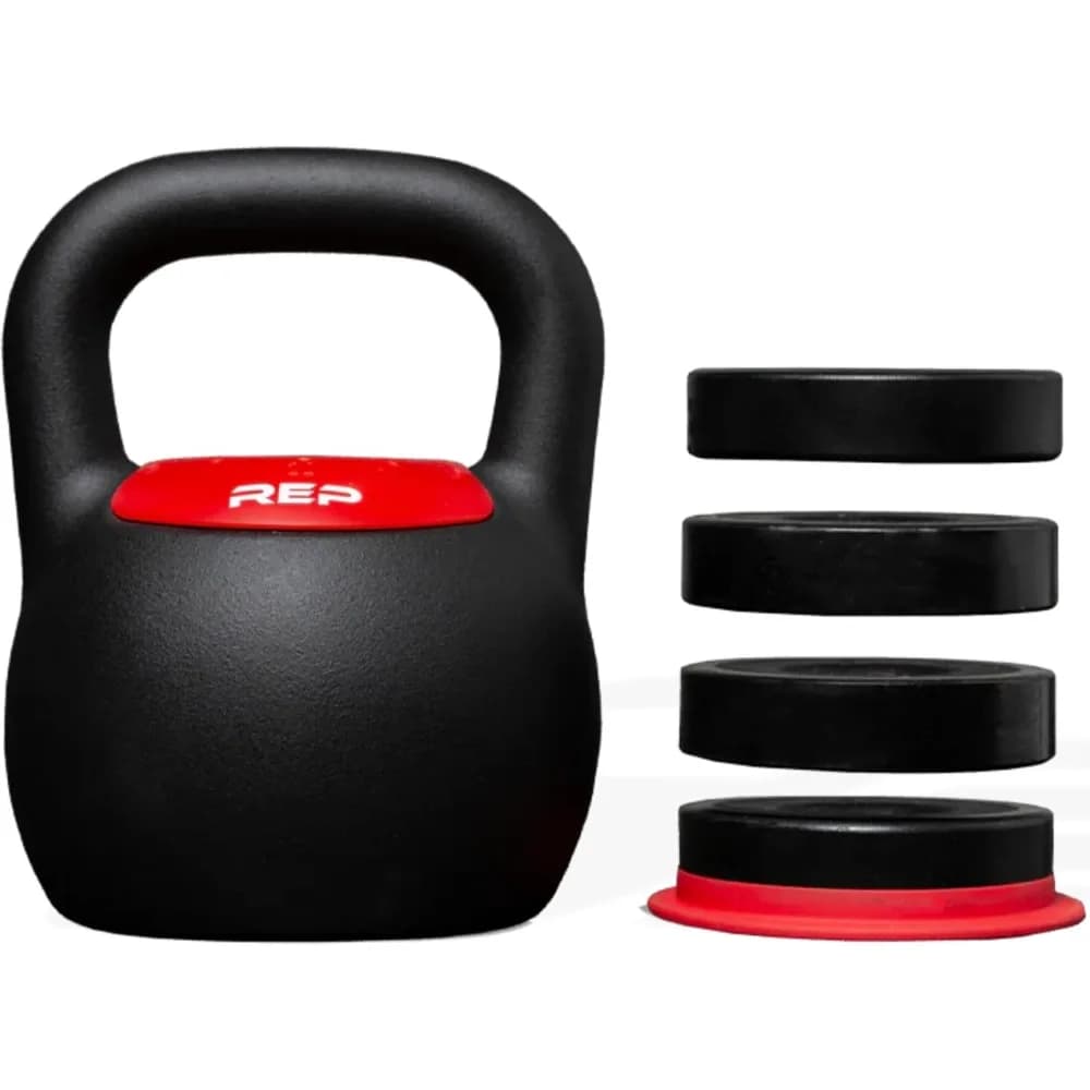 Kettlebell Regolabile per Fitness – Set Pesi da 4–24 kg, Design Compatto in Acciaio per Allenamento di Forza a Casa