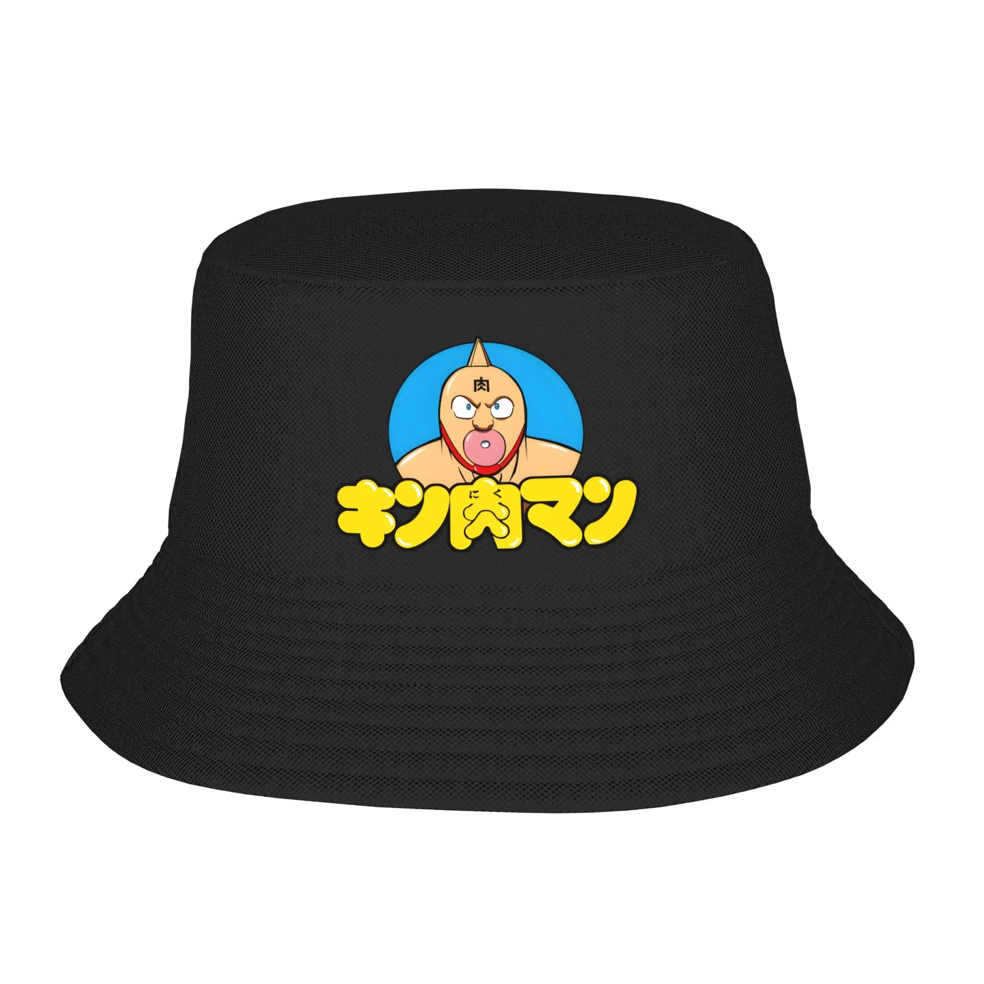 Kawaii Kinnikuman Six Devil Knights Bucket Hat For Girl Lightweight Bob Hat Cap Travel Headwear