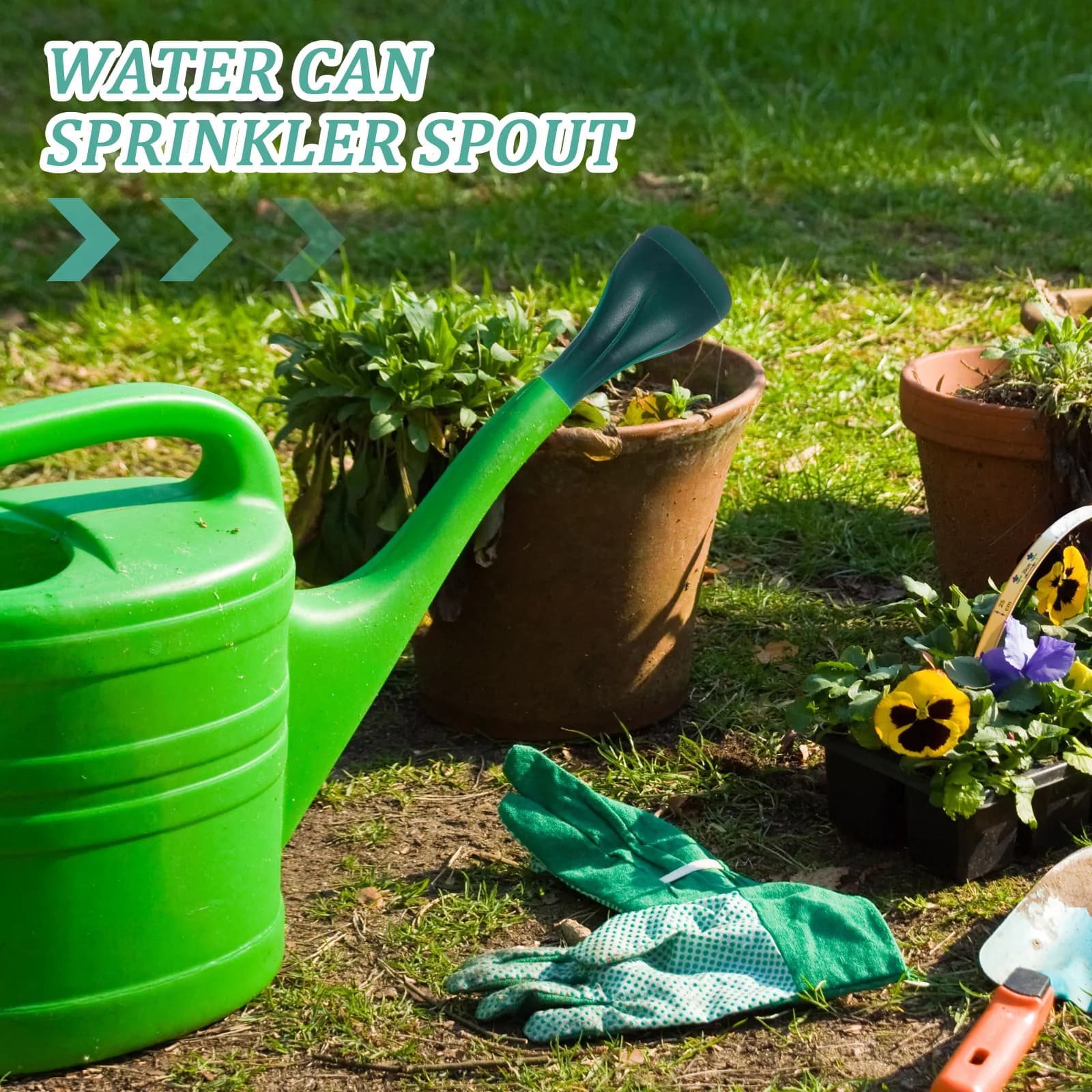 Irrigatore a spruzzo compatto e leggero in PP per annaffiare giardini, bonsai, orchidee e piante in vaso