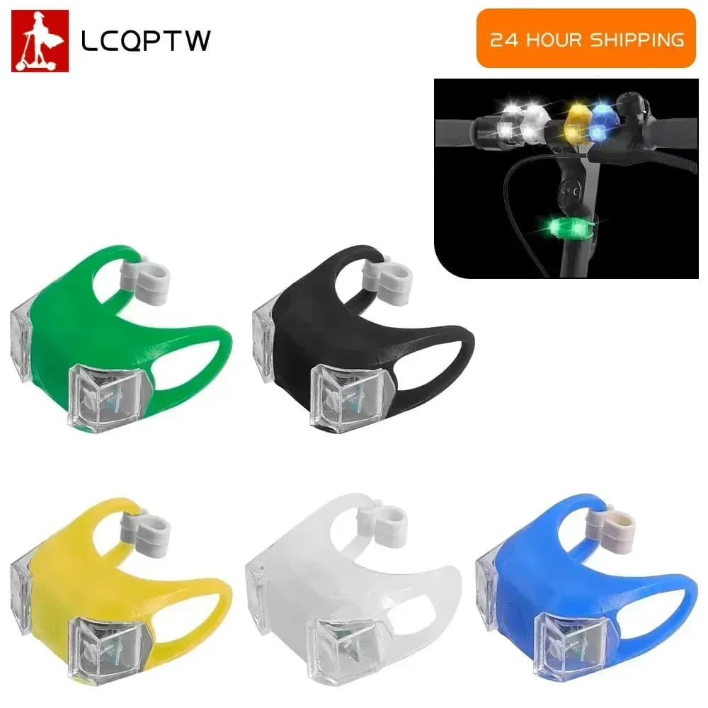 Lampada a forma di rana universale impermeabile di 6 generazione per Ninebot MAX G30 G30D F20 F30 F40 scooter elettrico 2 perline LED parte posteriore