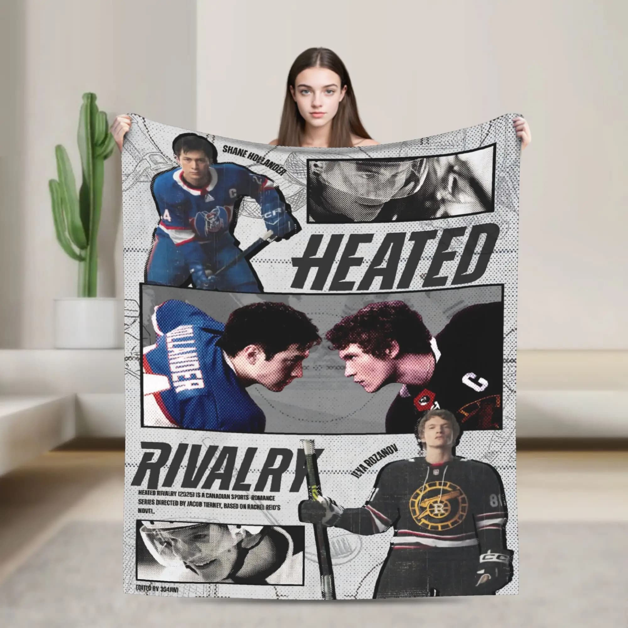 Coperta Riscaldata in Velluto per Tutte le Stagioni, Plaid Multifunzione Ultra Morbido per Divano e Camera da Letto