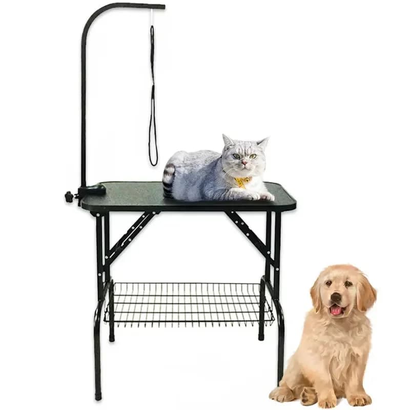 Pet Grooming Table Adjustable Pet Portable Trimming Drying Beauty Operating Table for Dogs