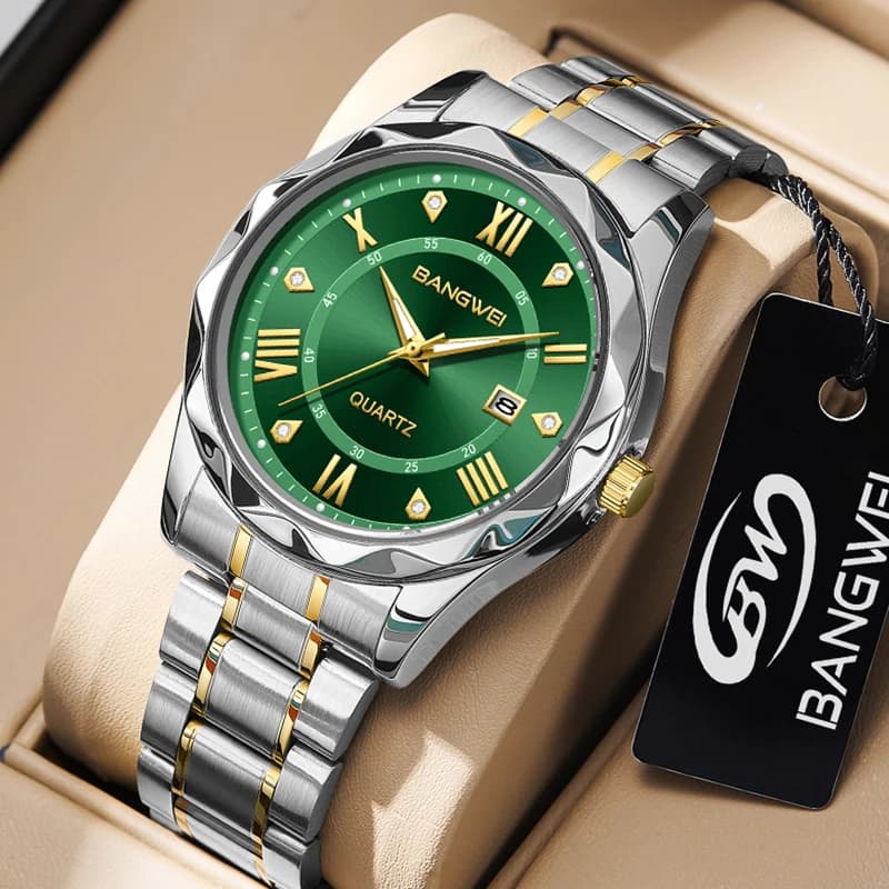 LIGE Fashionable Luxury Quartz Men's Watches Casual Wrist Watch for Men Waterproof Steel Strap Automatic Date Reloj Hombre + Box
