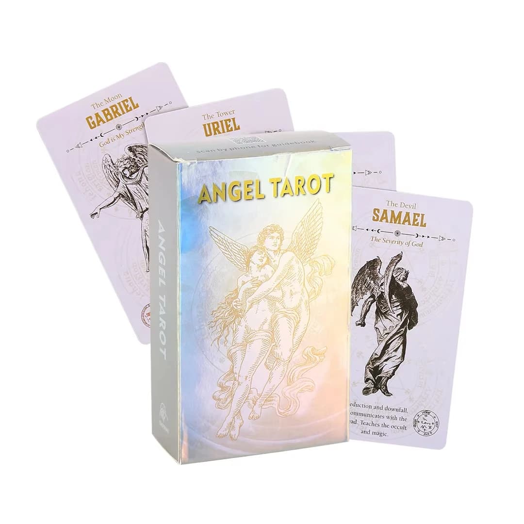Carte dei tarocchi dell'angelo Un mazzo da 78 Oracle