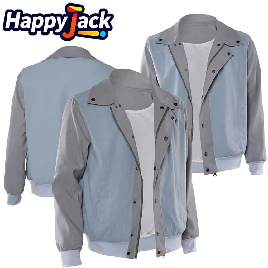 Mike Wheeler Cappotto Cosplay Costume Fantasy TV ST Gioco di ruolo Uomo Blu Grigio Giacca Capispalla Halloween Carnevale Festa Travestimento